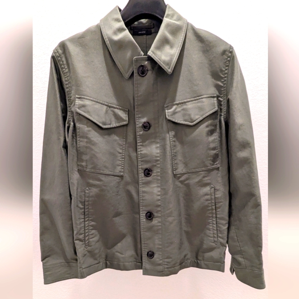 Tom Ford Green Military Field Jacket